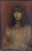 James Abbott McNeil Whistler Little Red Glove Germany oil painting artist
